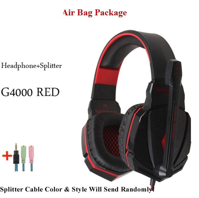 NEW STEVVEX Modern G2000 G9000 Gaming Headsets Big Headphones with Light Mic Stereo Earphones Deep Bass for PC Computer, Laptop and Gaming - Fabs things