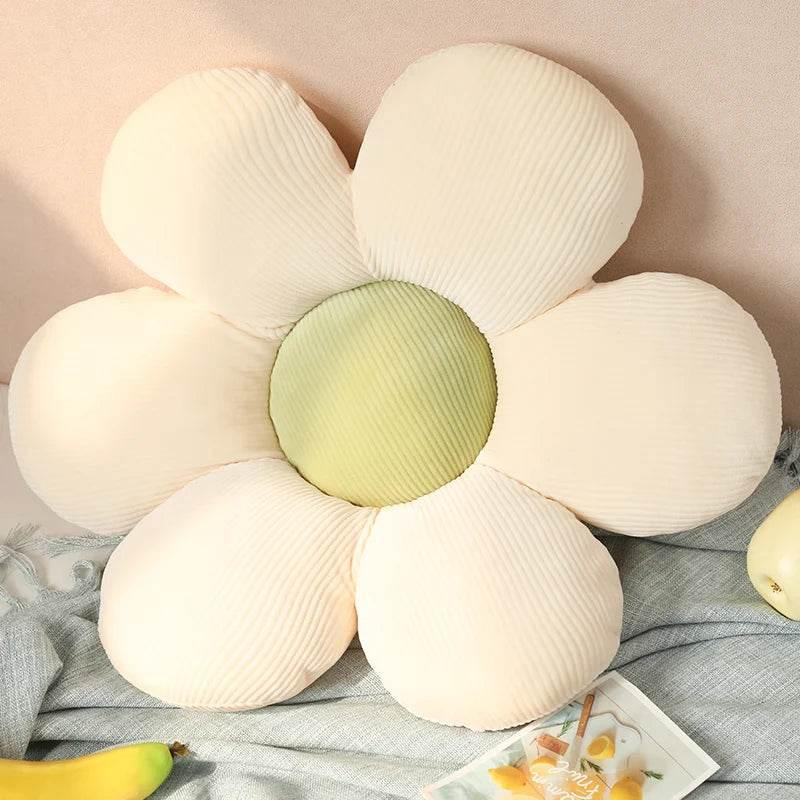 35/45cm Stuffed Six Petal Flower Cushion Sunflower Pillow
