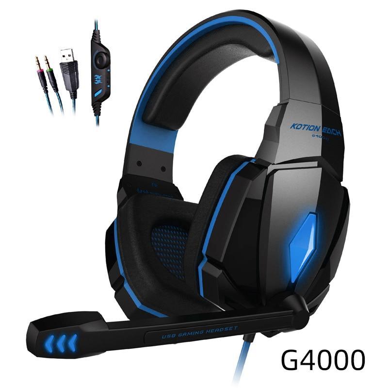 Modern Luxury Gaming STEVVEX Headset over-ear Game Earphones Wired gaming headset microphone Deep bass stereo headphones for PC and GAming - Fabs things