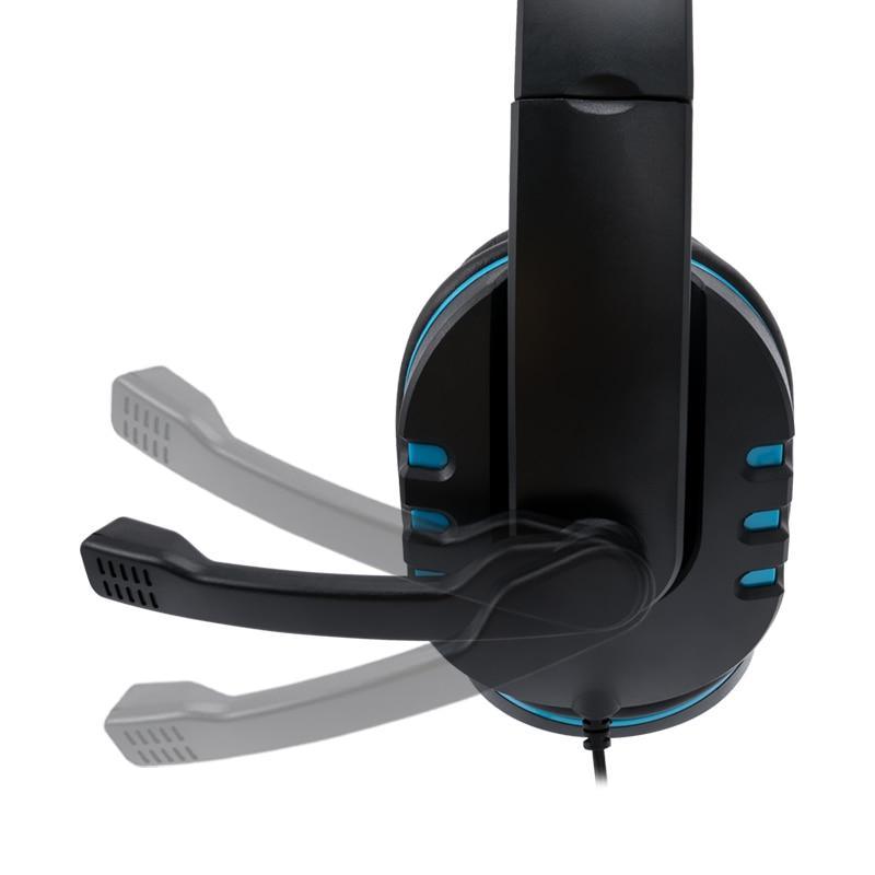 STEVVEX Professional 3.5mm Wired Gaming Headset Deep Bass Game Earphone Gamer Headphones with Microphone for PC Computer Laptop PS4 - Fabs things