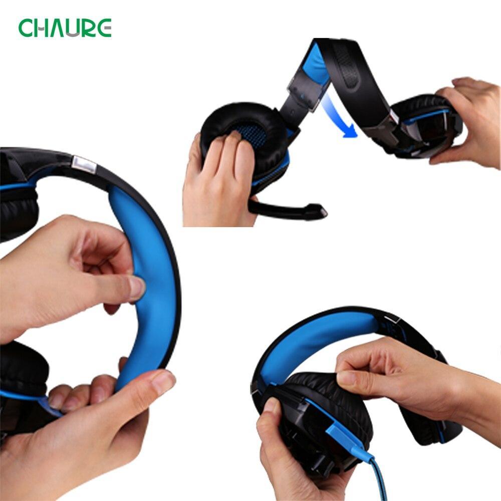 Modern Luxury Gaming STEVVEX Headset over-ear Game Earphones Wired gaming headset microphone Deep bass stereo headphones for PC and GAming - Fabs things