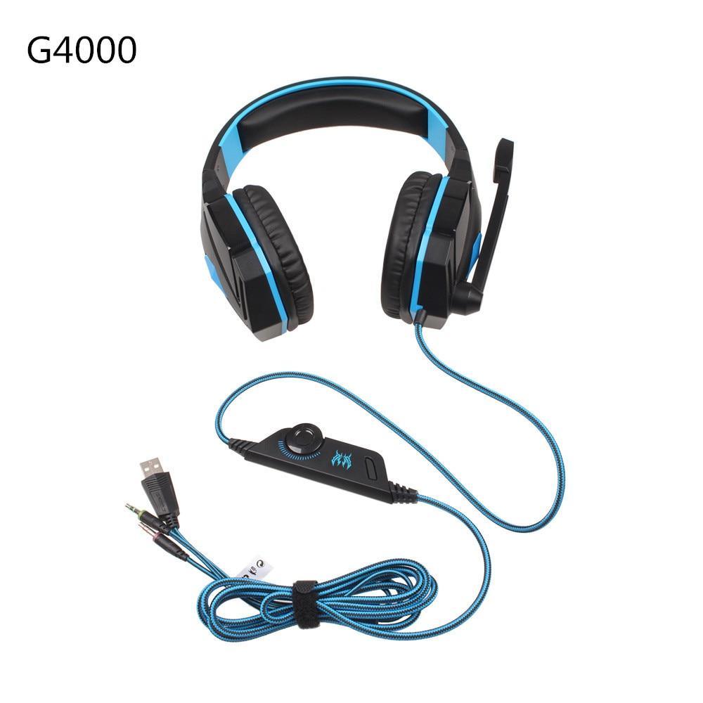 NEW STEVVEX Modern G2000 G9000 Gaming Headsets Big Headphones with Light Mic Stereo Earphones Deep Bass for PC Computer, Laptop and Gaming - Fabs things