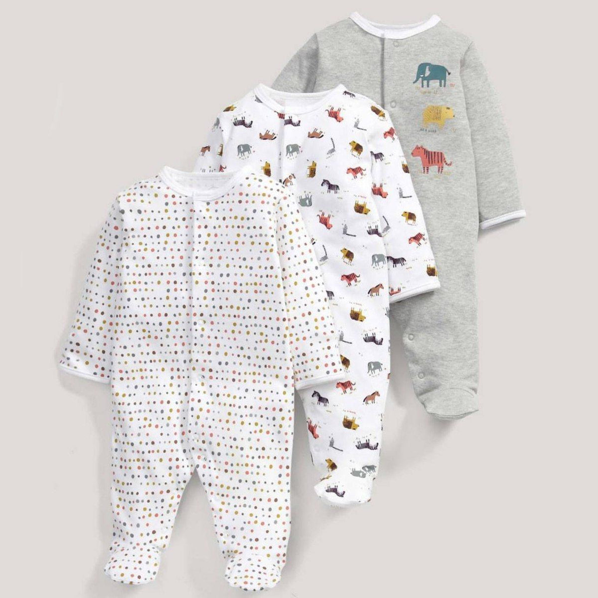3pcs Set Baby Romper Newborn Sleep suit Flower Baby Rompers Infant Baby Clothes Long Sleeve Newborn Jumpsuits Pajamas for Kids - Fabs things
