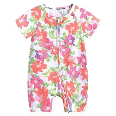 Modern Printed Newborn Baby Short Sleeved Cotton Jumpsuit Infant Cartoon Animal Costumes Clothing For Girls and Boys Kids - Fabs things