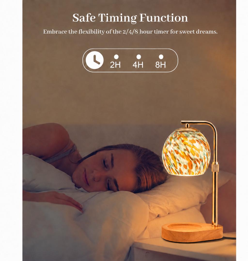 Lamp Warmer for Candles and Simmer Pots | With Timer, Adjustable & Dimmable (3 Styles)
