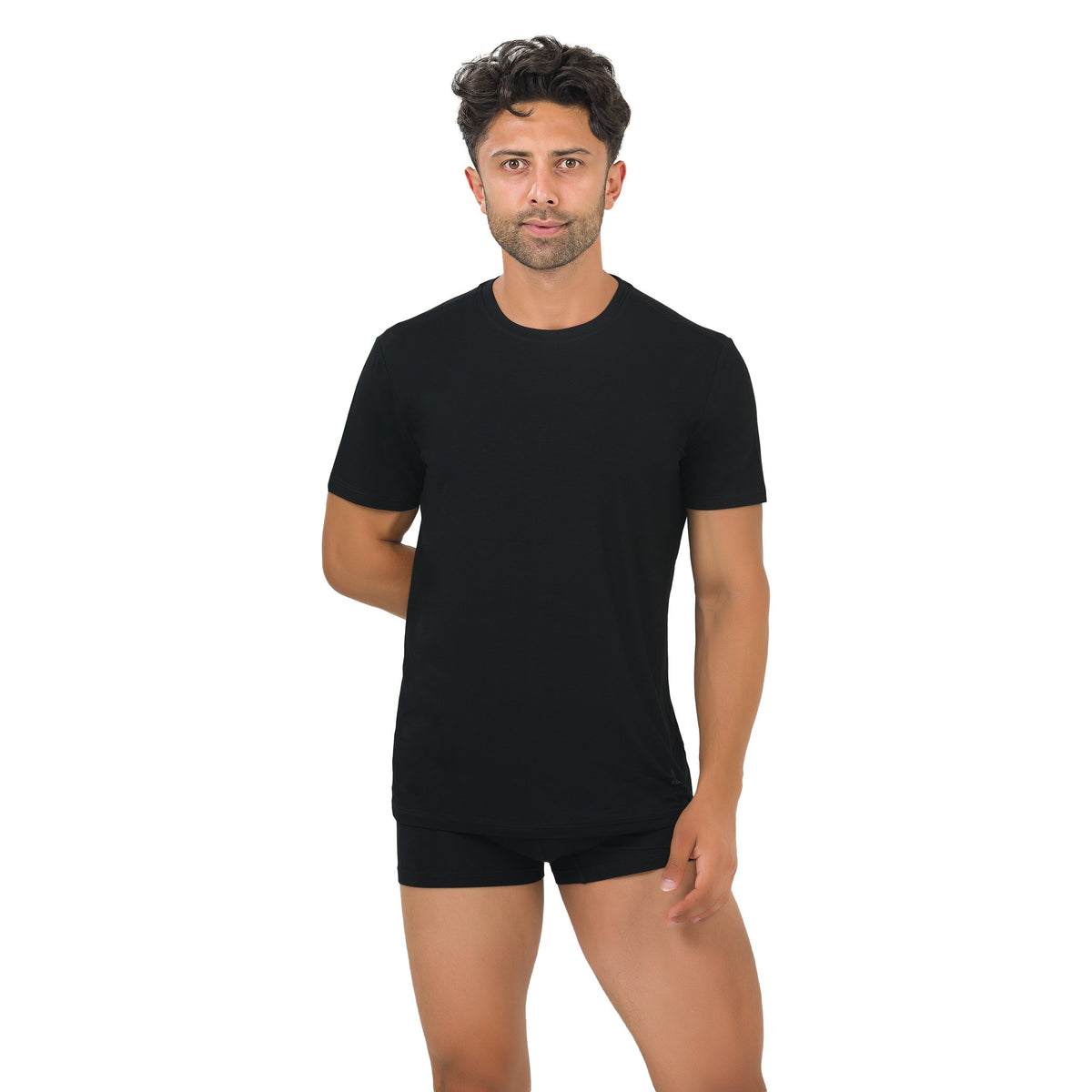 Men’s Bamboo Crew Neck Undershirts 3-Pack - Fabs things