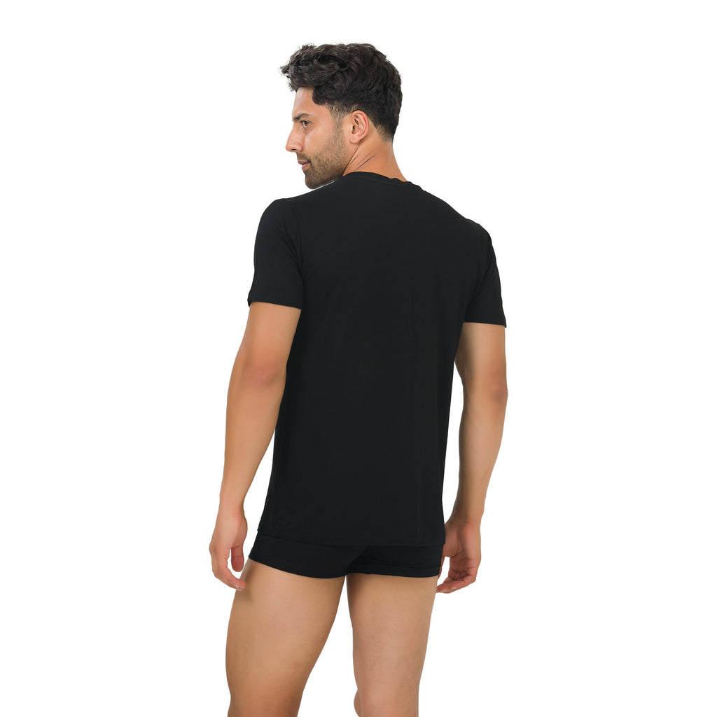 Men’s Bamboo Crew Neck Undershirts 3-Pack - Fabs things