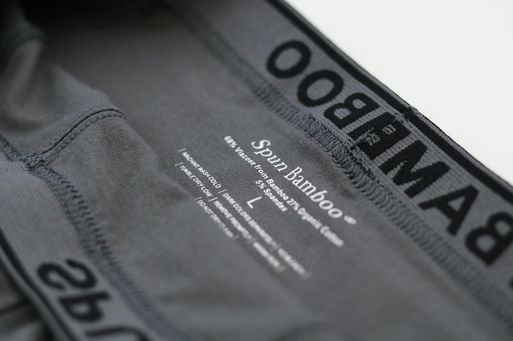 Men's Bamboo Boxer Briefs – Bamboo Viscose, Organic Cotton, Horizontal Fly