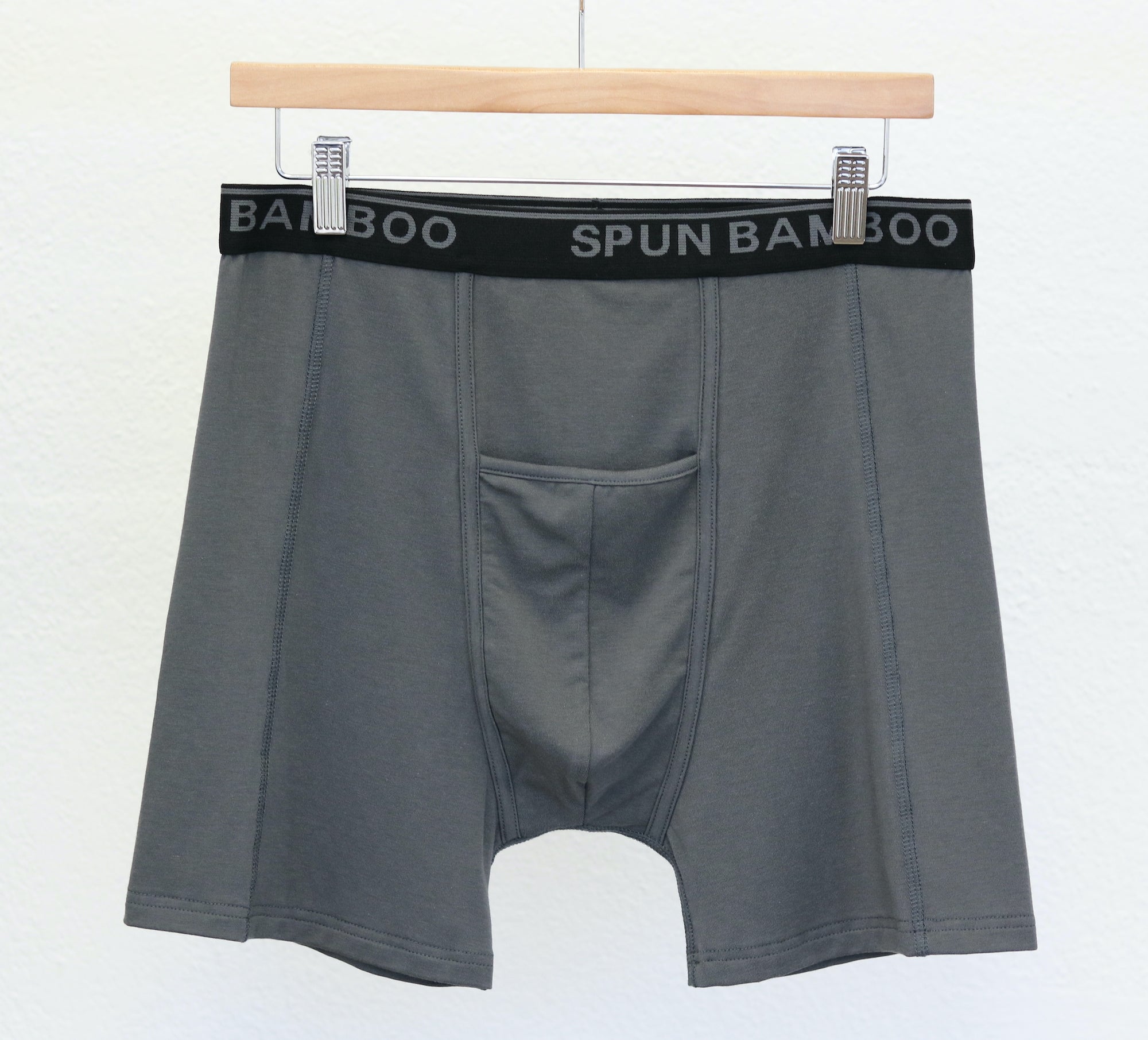Men's Bamboo Boxer Briefs – Bamboo Viscose, Organic Cotton, Horizontal Fly