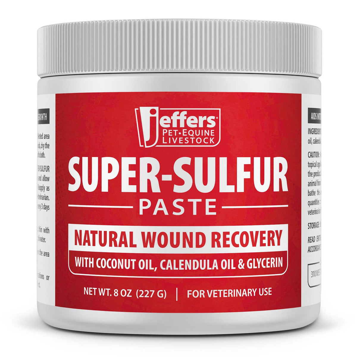 Jeffers Super-Sulfur Skin & Wound Healing Paste for Pets, Horses, & Livestock - Fabs things