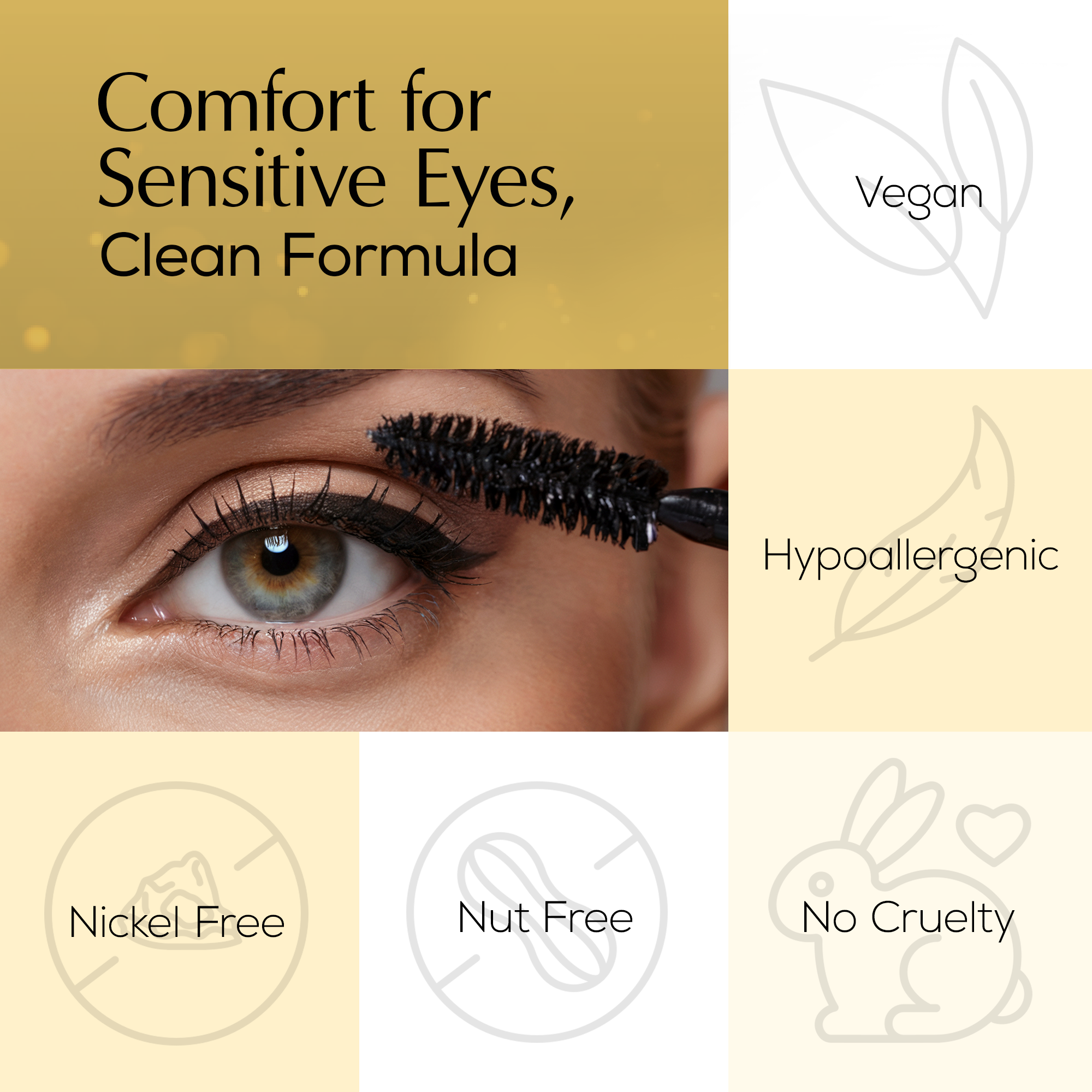 Volumizing Mascara for Sensitive Eyes