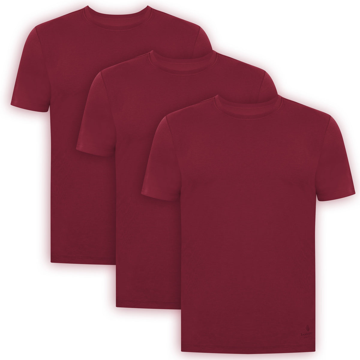 Men’s Bamboo Crew Neck Undershirts 3-Pack - Fabs things