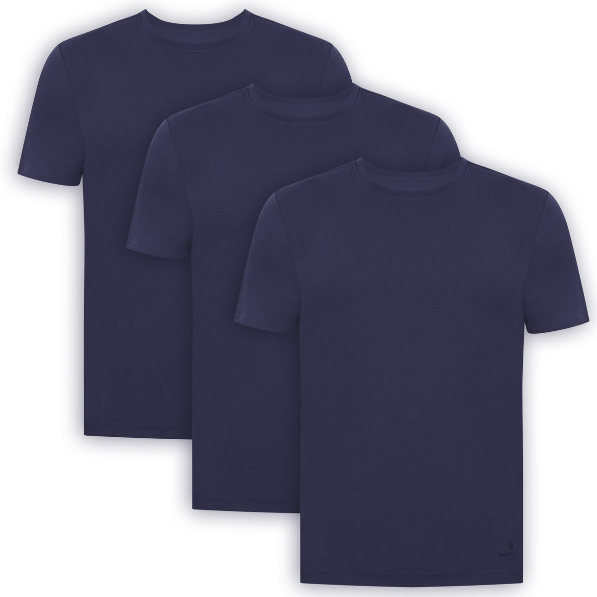 Men’s Bamboo Crew Neck Undershirts 3-Pack - Fabs things