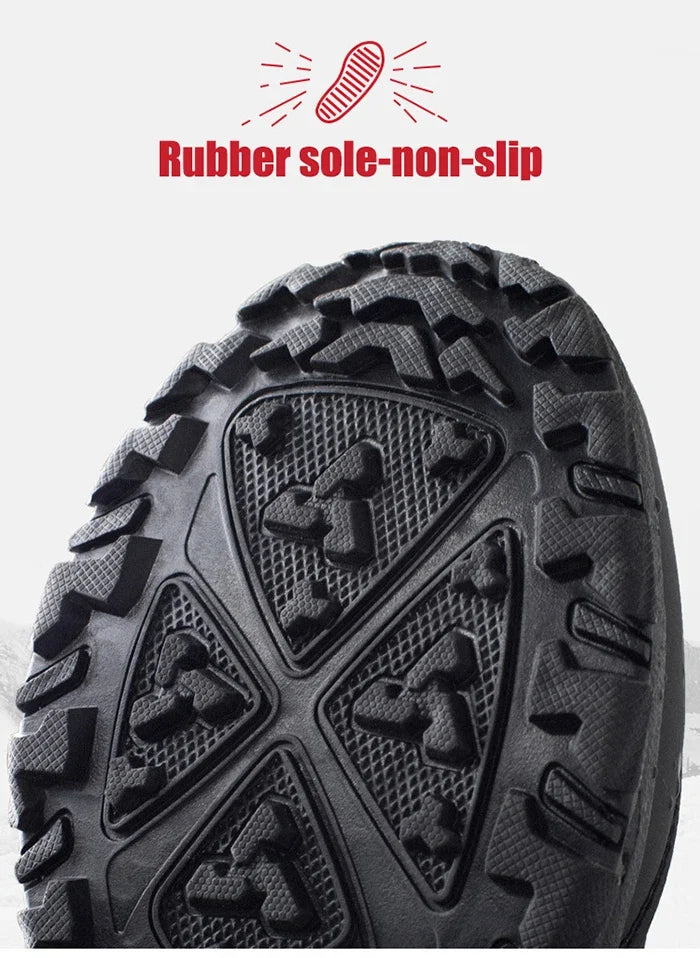 Men's Winter Waterproof Snow Boots - Fabs things