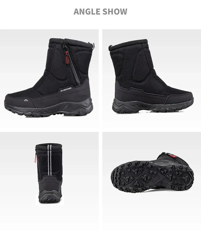 Men's Winter Waterproof Snow Boots - Fabs things
