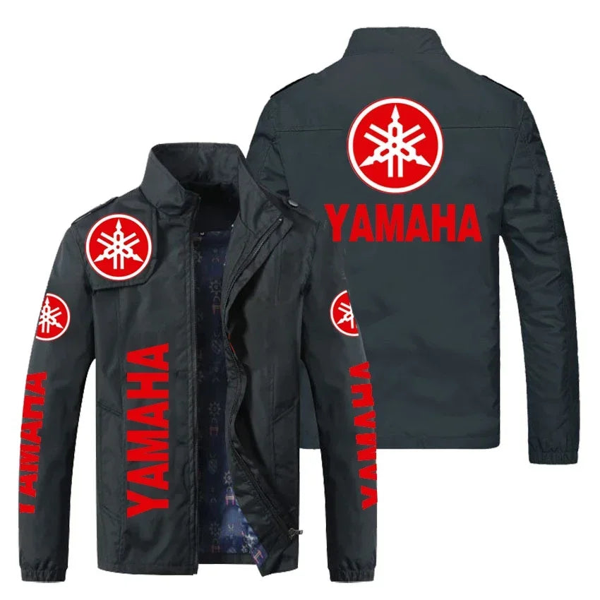 Motorcycle Jacket Yamaha Jacket 2026 Summer new Outdoor Motocross Sweatshirt Oversized Yamaha Clothing Men's Biker Jacket Coats