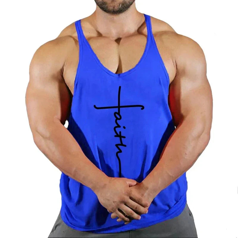 Gym Top Men T-shirts Fitness Man Clothes Muscular - Fabs things