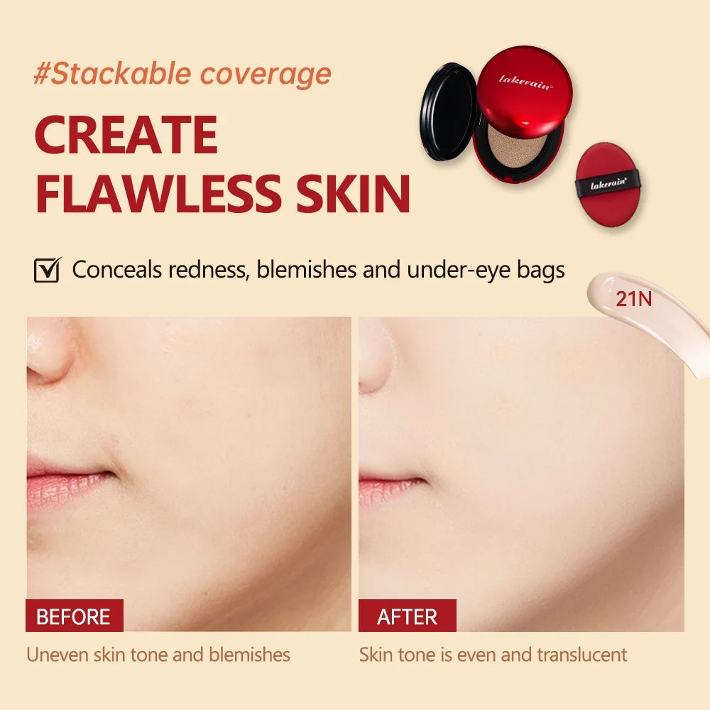 Super Cushion Foundation Waterproof Long-lasting Brighten Foundation Cream Women Base Makeup Face Korean Cosmetics - Fabs things