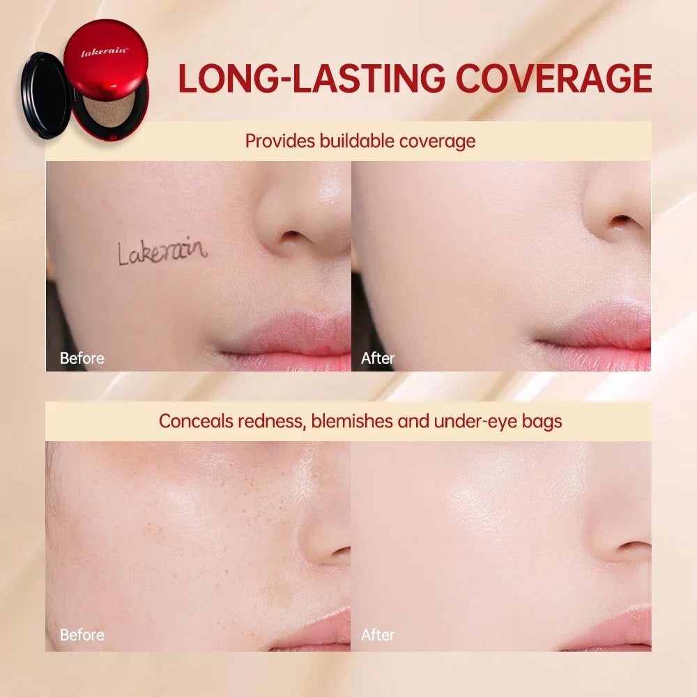 Super Cushion Foundation Waterproof Long-lasting Brighten Foundation Cream Women Base Makeup Face Korean Cosmetics - Fabs things
