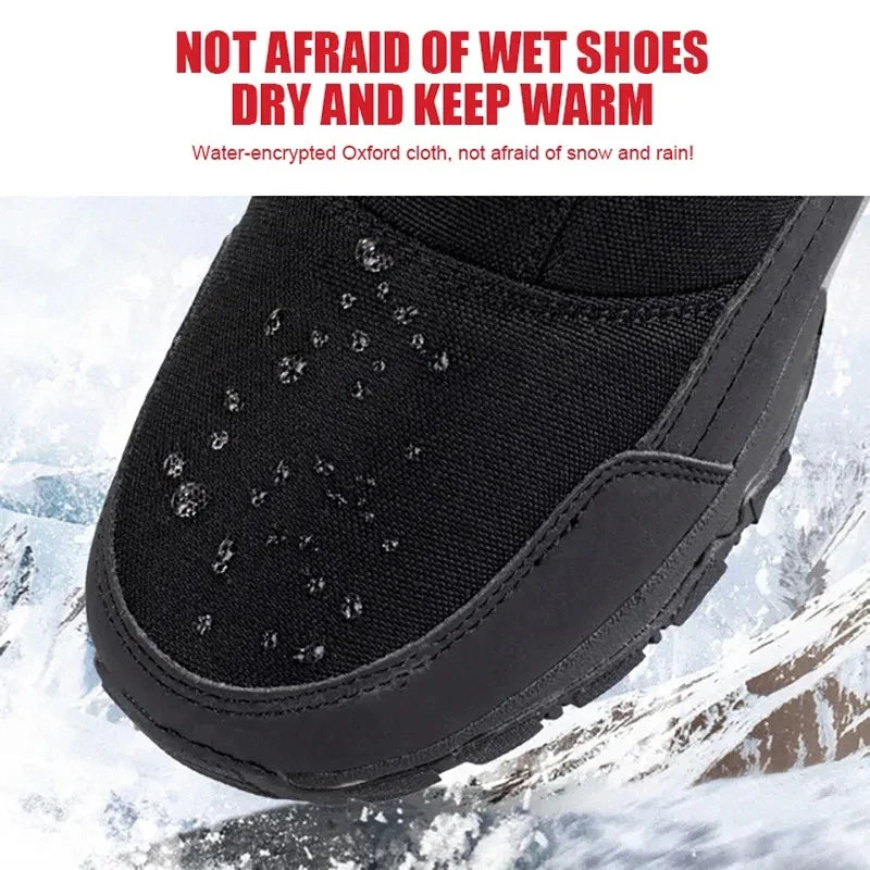 Men's Winter Waterproof Snow Boots - Fabs things