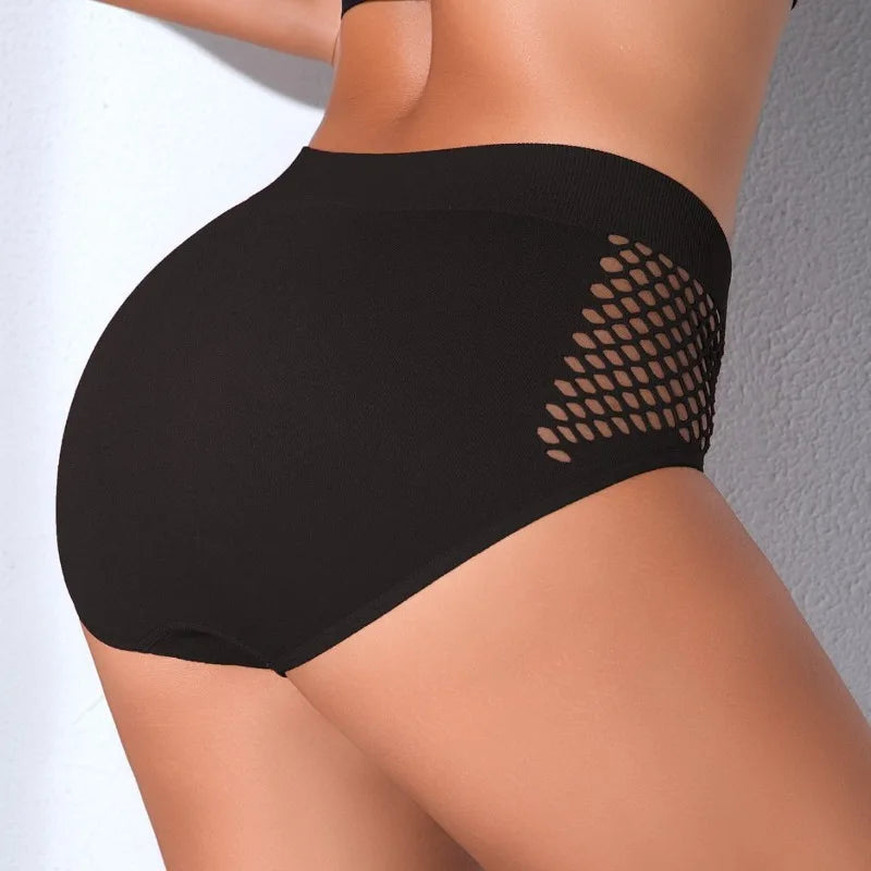 3/4pcs/pack Mid Waist Seamless Women Panties Underwear Solid Breathable Comfortable Female Underpants Soft Lingerie Lady Briefs