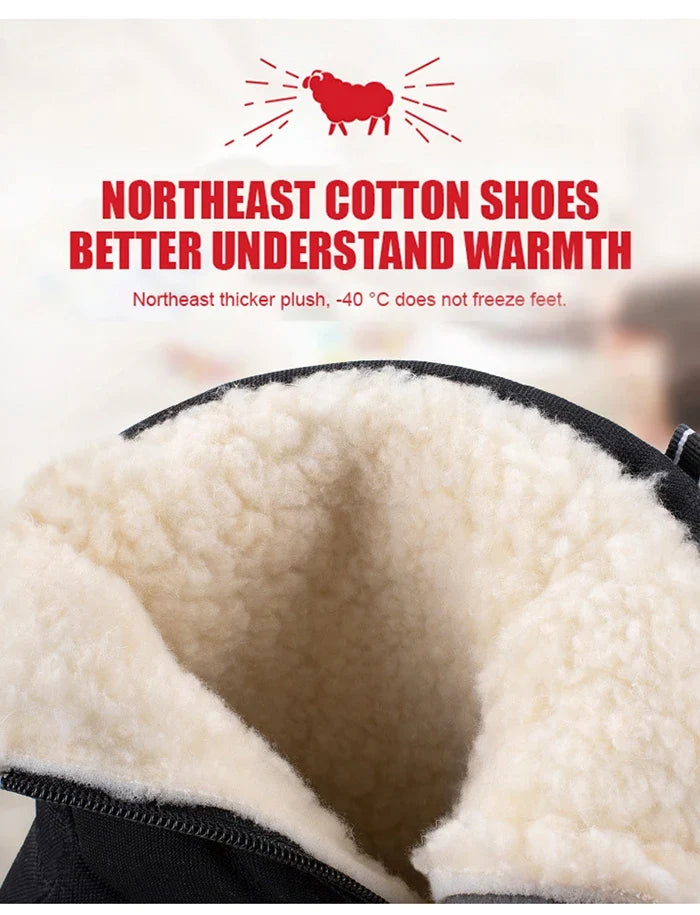 Men's Winter Waterproof Snow Boots - Fabs things