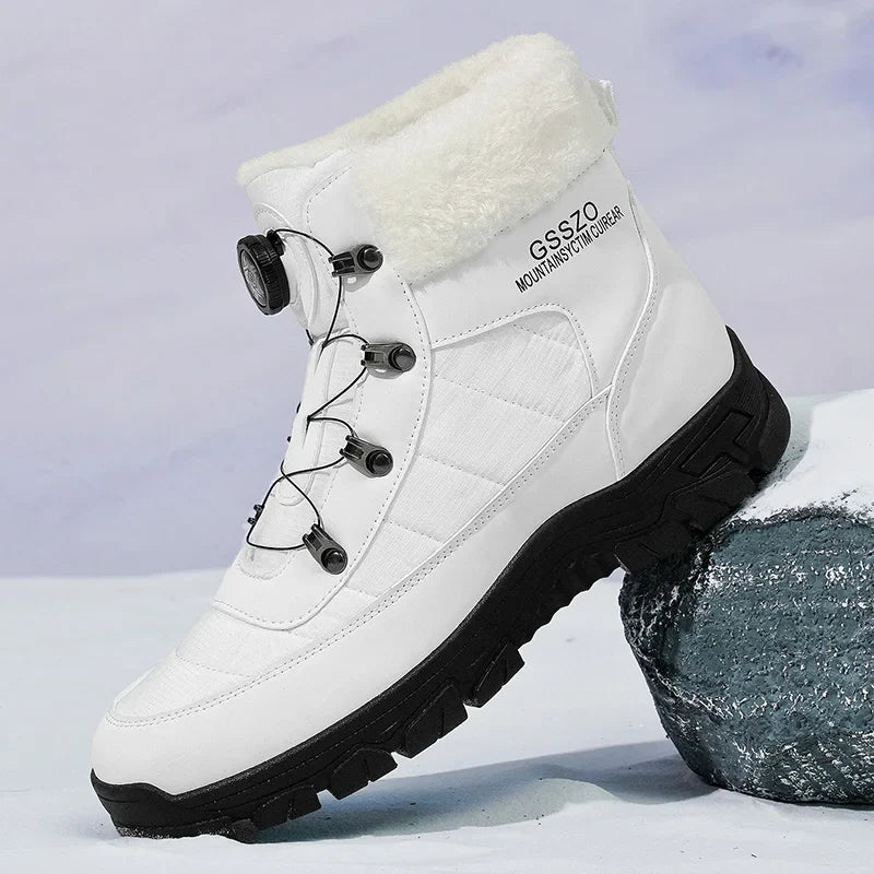 Mens Winter Snow Boots – Warm Durable Outdoor Shoes - Fabs things