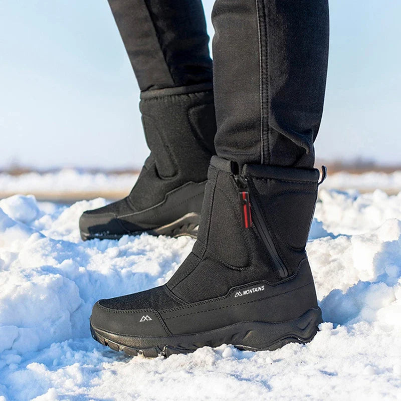 Men's Winter Waterproof Snow Boots - Fabs things