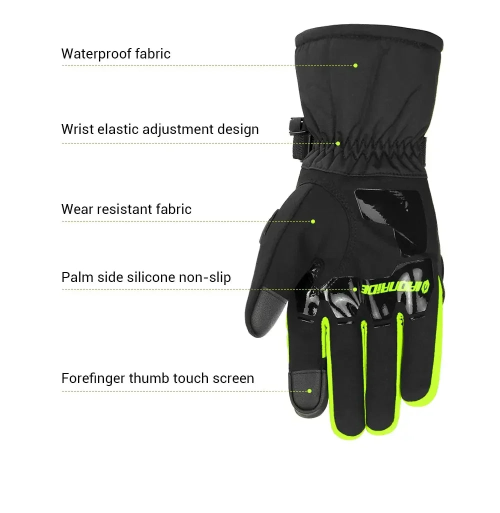 Warm Winter Waterproof Windproof Anti-slip Gloves - Fabs things