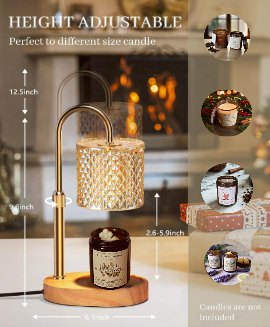 Lamp Warmer for Candles and Simmer Pots | With Timer, Adjustable & Dimmable (3 Styles)