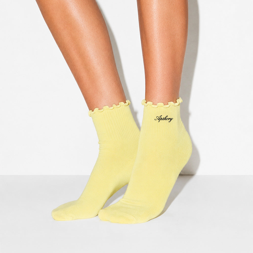 WMNS Lettuce Edge Quarter Socks 4 pack