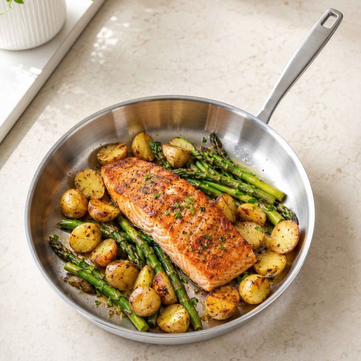 5-Ply Stainless Steel Frying Pan - Fabs things