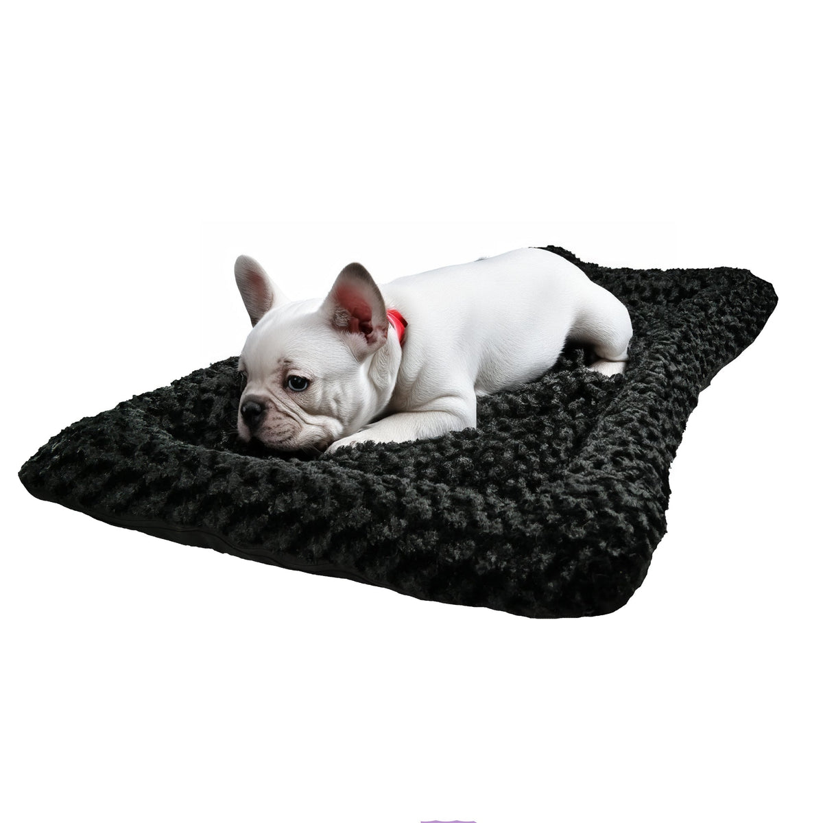 Dog Bed - Rectangle Bolstered Furvana™ 'Cloud' - Fabs things