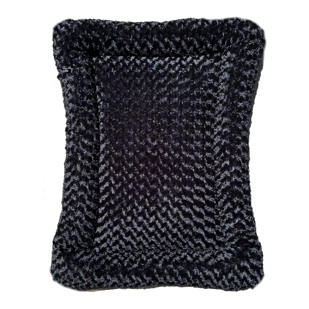 Dog Bed - Rectangle Bolstered Furvana™ 'Cloud' - Fabs things