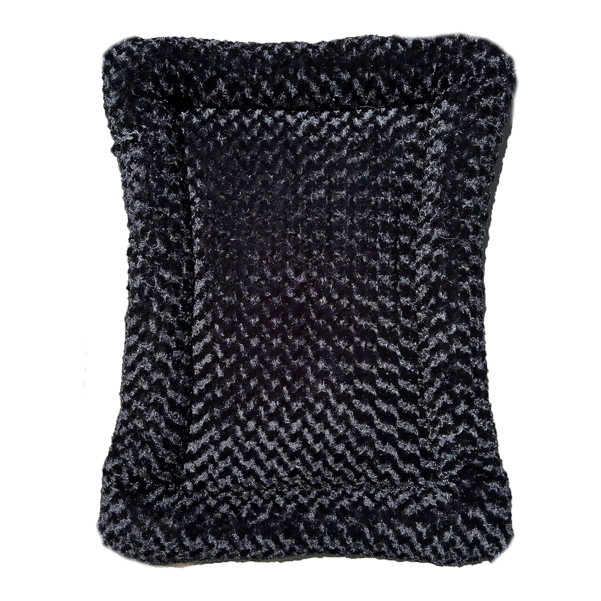 Dog Bed - Rectangle Bolstered Furvana™ 'Cloud' - Fabs things