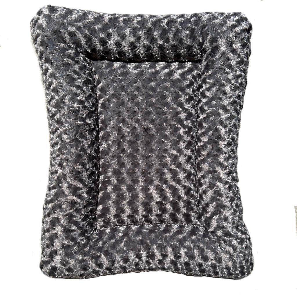 Dog Bed - Rectangle Bolstered Furvana™ 'Cloud' - Fabs things