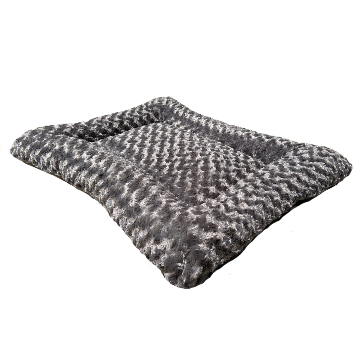 Dog Bed - Rectangle Bolstered Furvana™ 'Cloud' - Fabs things