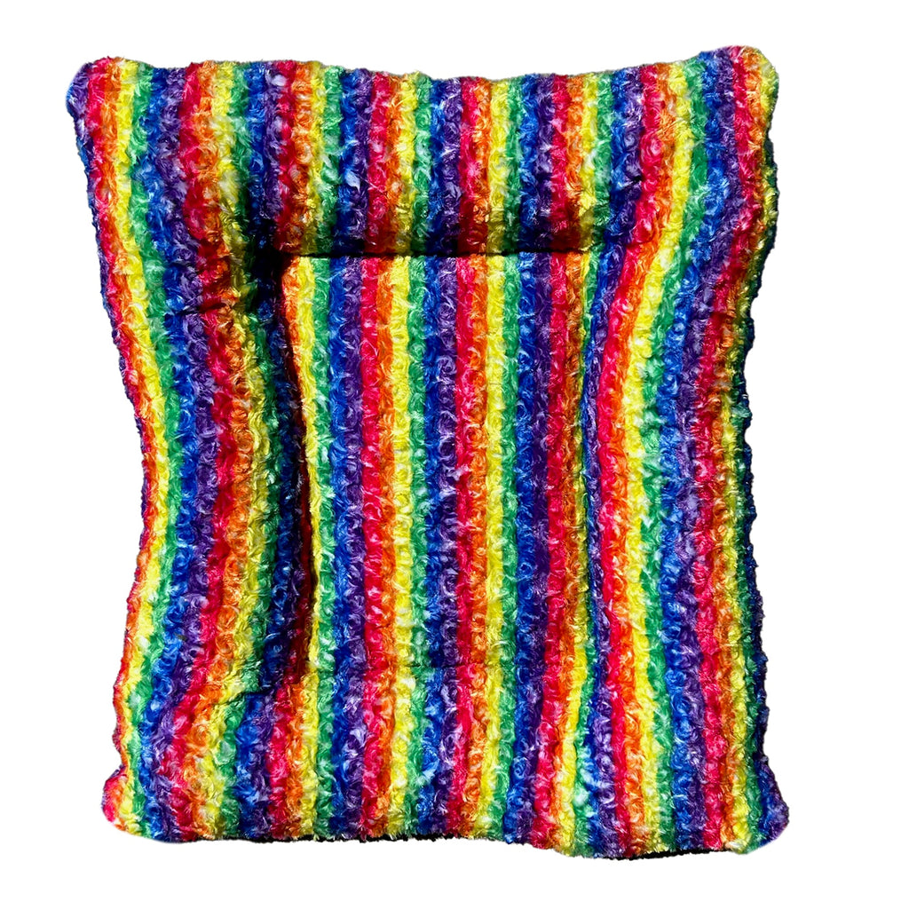 Dog Bed - Rectangle Bolstered Furvana™ 'Cloud' - Fabs things