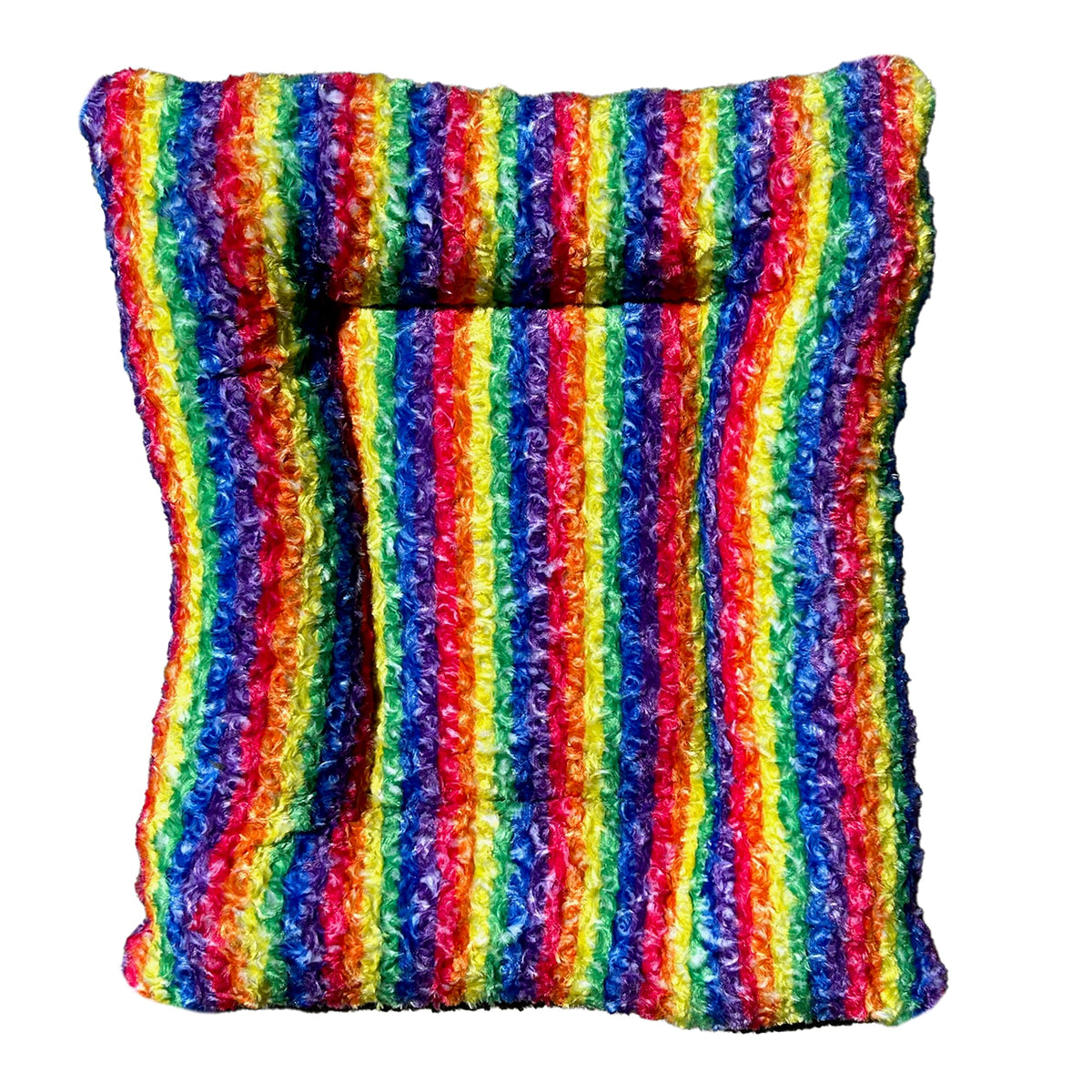 Dog Bed - Rectangle Bolstered Furvana™ 'Cloud' - Fabs things