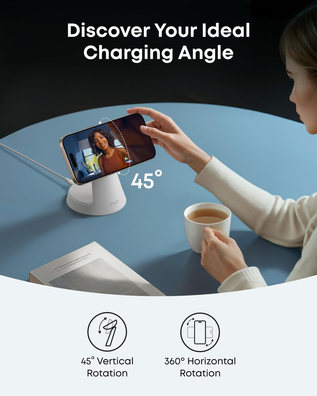 Anker MagGo Wireless Charging Station (3-in-1, Dock Stand) - Fabs things