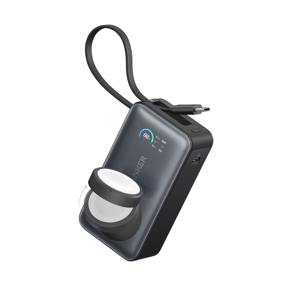 Anker MagGo Power Bank (10K, 35W, For Apple Watch) - Fabs things