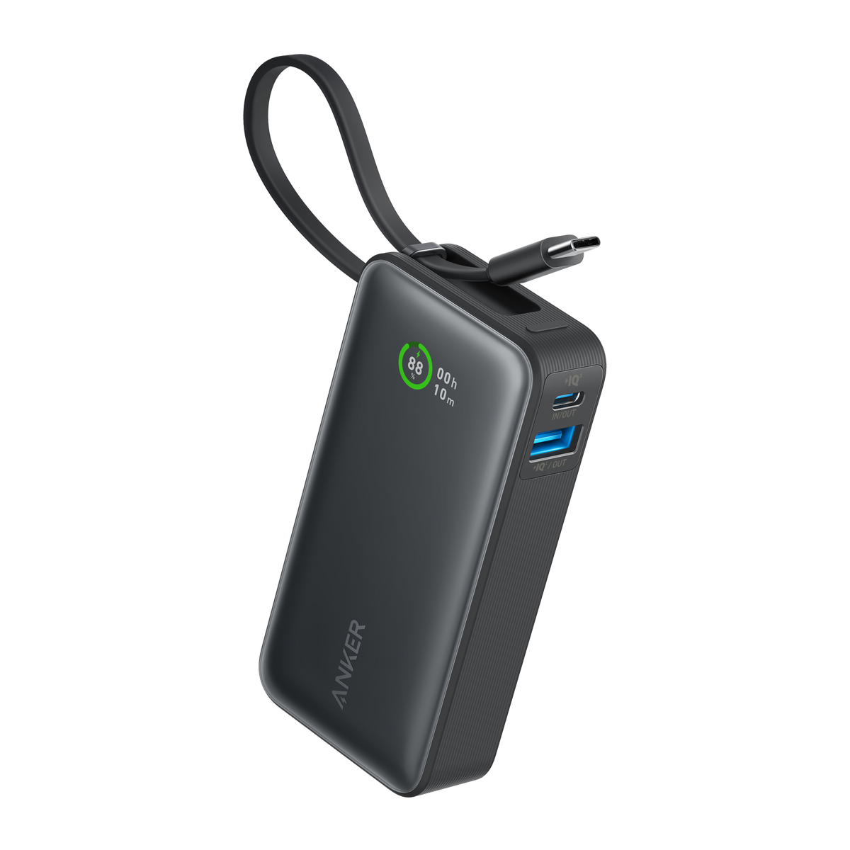 Anker Nano Power Bank (30W, Built-In USB-C Cable) - Fabs things