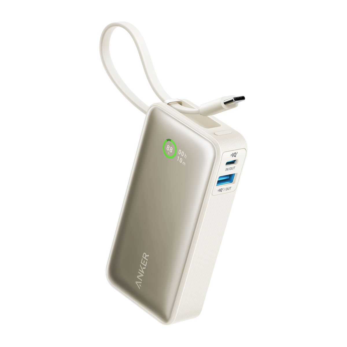Anker Nano Power Bank (30W, Built-In USB-C Cable) - Fabs things