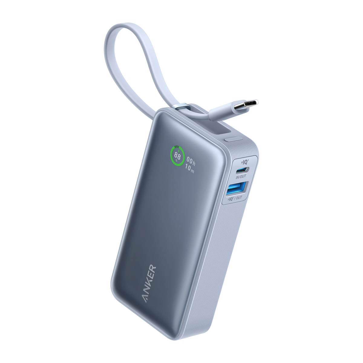 Anker Nano Power Bank (30W, Built-In USB-C Cable) - Fabs things