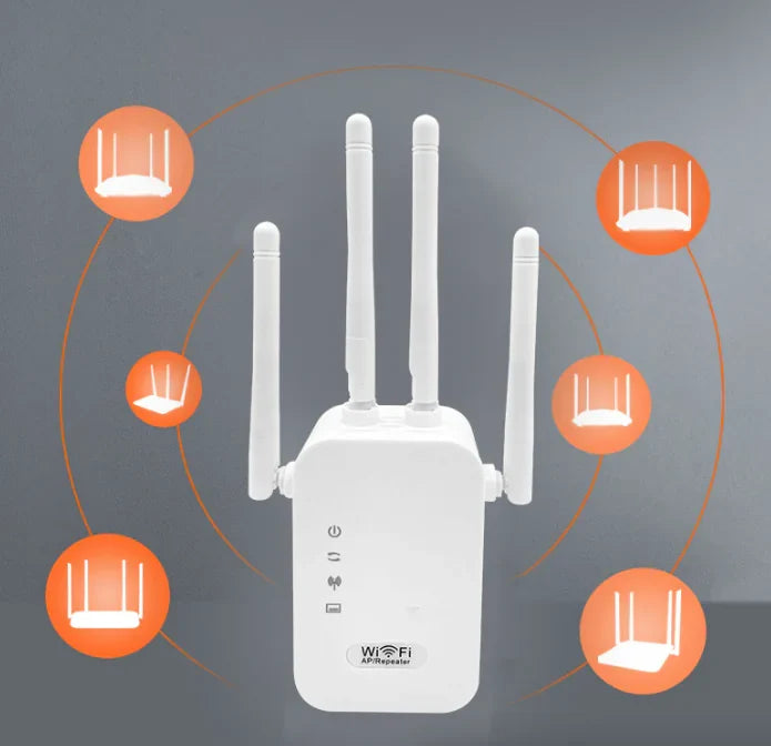 WiFi Range Extender Internet Booster Network Router Wireless Signal Repeater - Fabs things