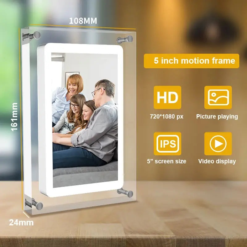 Acrylic Digital Photo Frame Gift - Fabs things