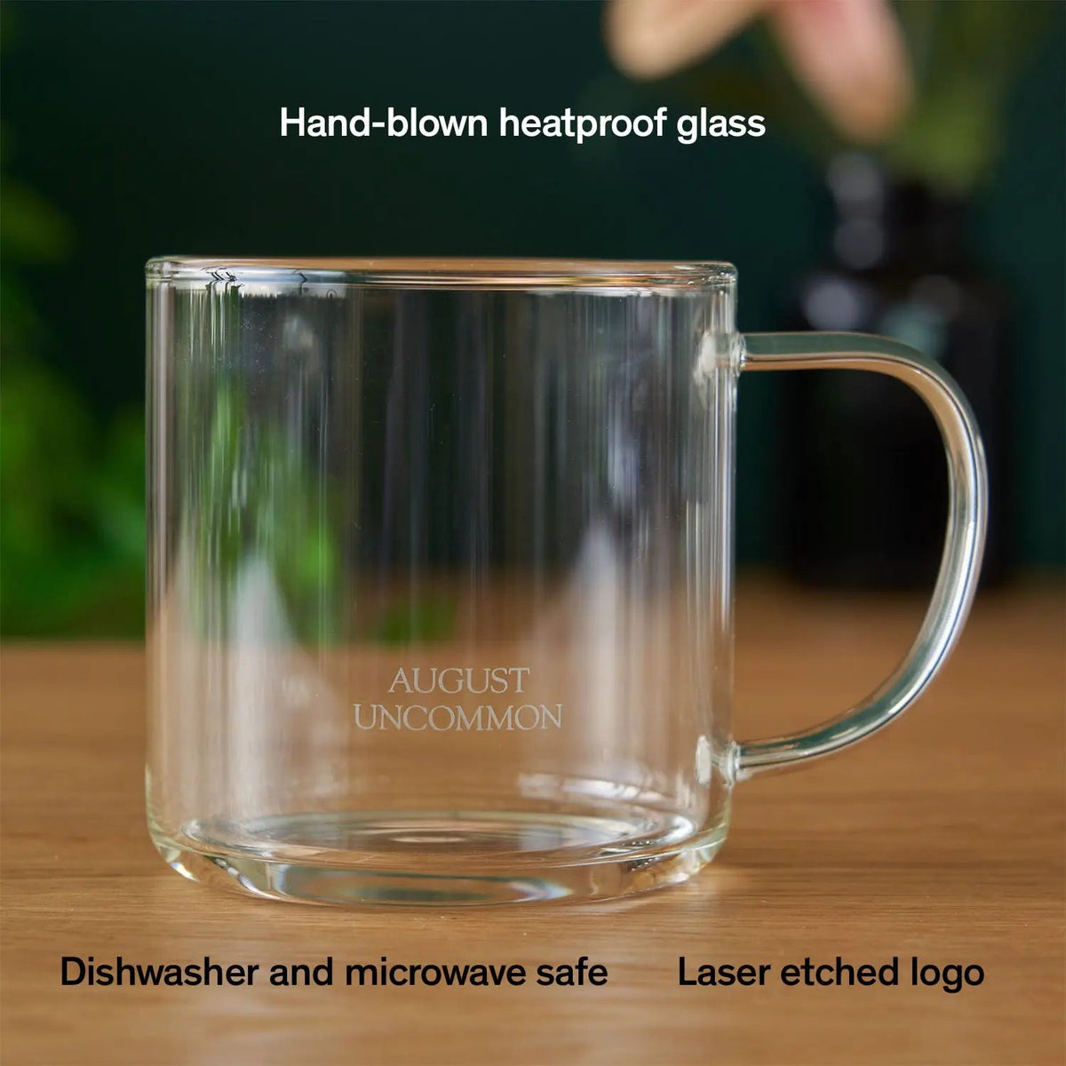 Glass Mug - Clear Elegance - Fabs things