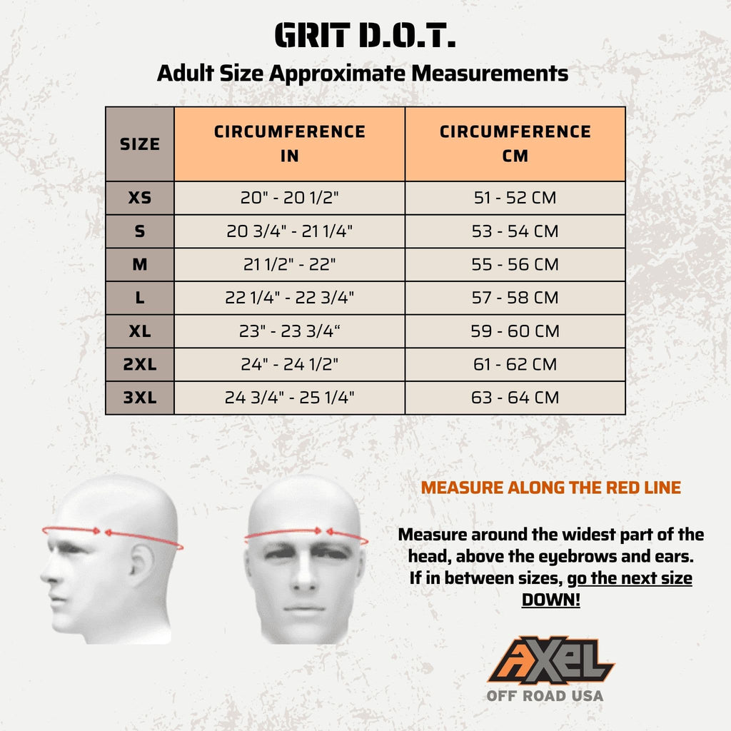 GRIT D.O.T. Helmet - Fabs things