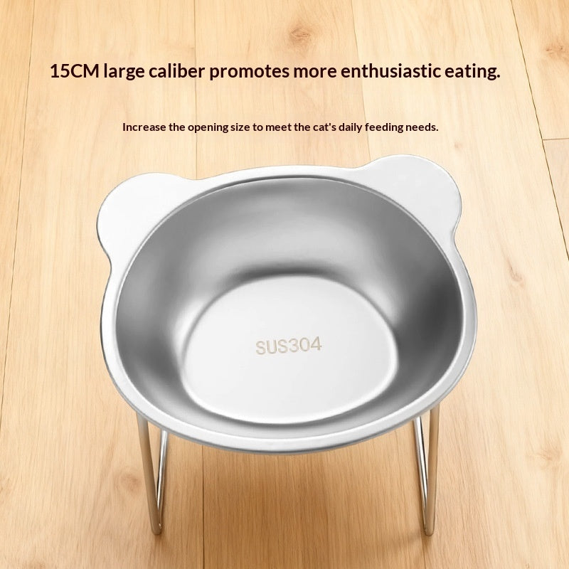 304 Stainless Steel Pet Water And Food Bowl - Fabs things