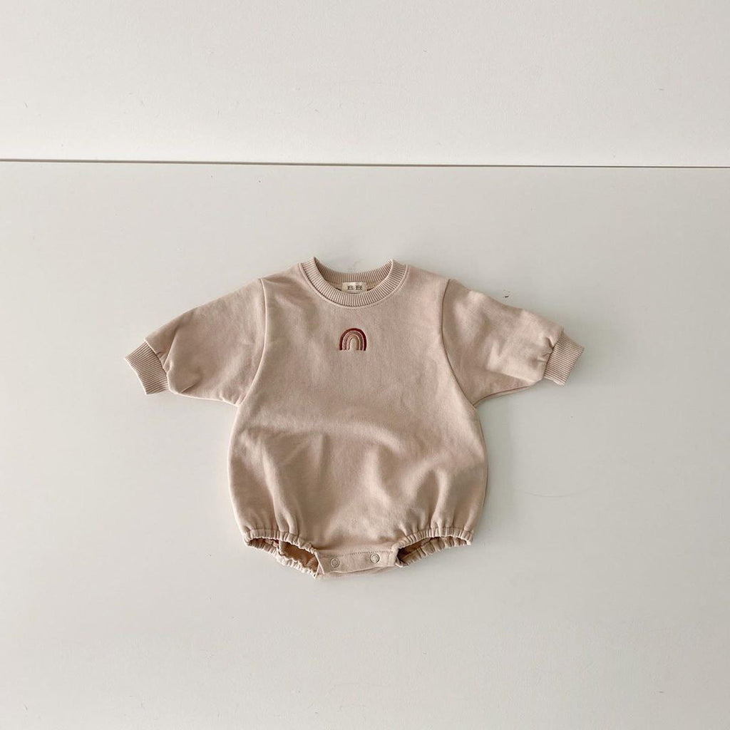 Baby Romper Net Red Baby Crawler Embroidery Wrap - Fabs things